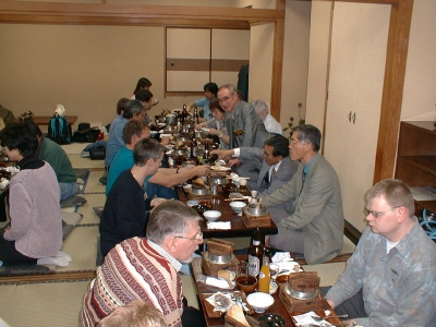 Tokyo / Essen im Azuma mit japanischen Freunden
